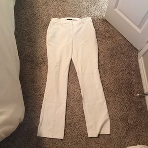 White Express Columnist Bootcut Pants
